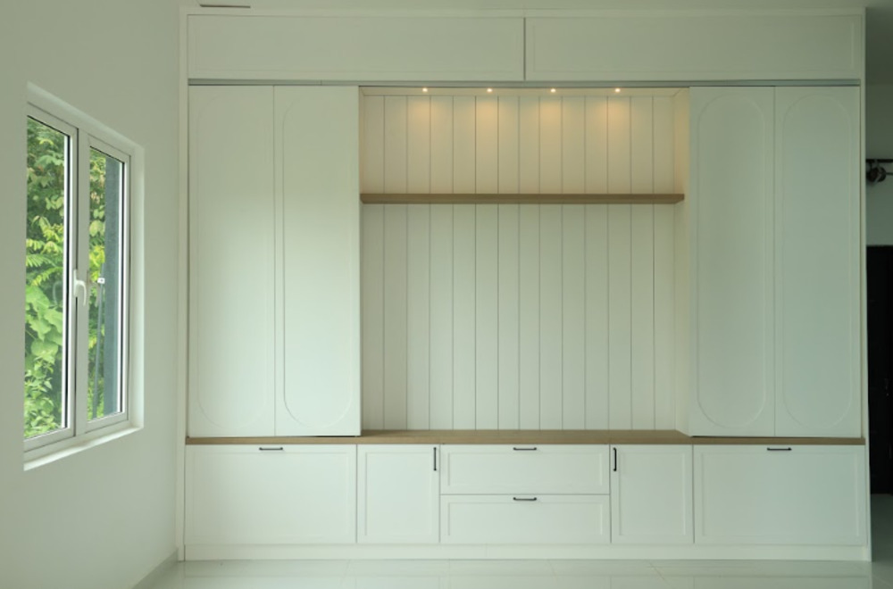 TV cabinet for living room, completed in one month